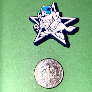 (10 for $15) Dallas Cowboys NFL 🏈 Football Crocs Shoe Charms
